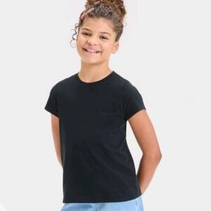 NWT Cat&Jack Black T-Shirt SzLarge